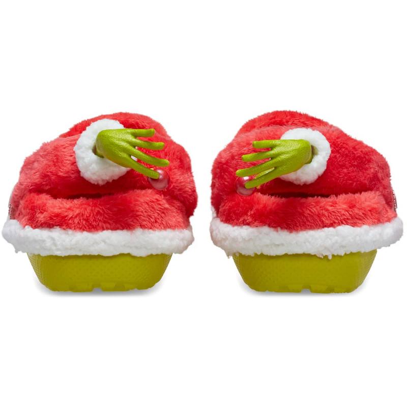 Gevulde Klassieke Klompen voor Volwassenen Geïnspireerd op The Grinch